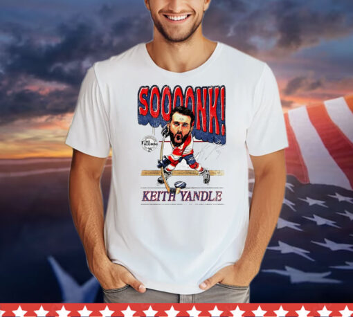 Keith Yandle Philadelphia Flyers hockey caricature signature T-Shirt