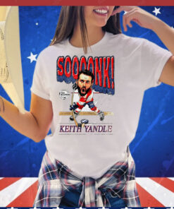 Keith Yandle Philadelphia Flyers hockey caricature signature T-Shirt