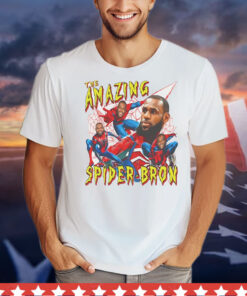 LeBron James The Amazing Spider-Bron T-Shirt