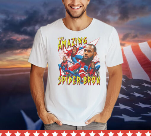 LeBron James The Amazing Spider-Bron T-Shirt