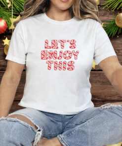 Let’s enjoy this candy cane Christmas Tee Shirt