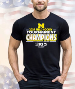 Michigan Wolverines 2024 Big 10 Womens Soccer Champions T-Shirt