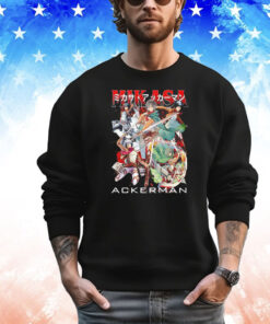 Mikasa Ackerman Wiki Attack On Titan cartoon graphic T-Shirt