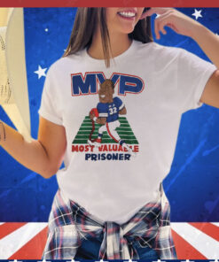 O.J. Simpson MVP most valuable prisoner caricature T-Shirt