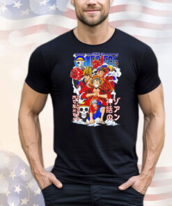 One Piece Anime cartoon graphic T-Shirt