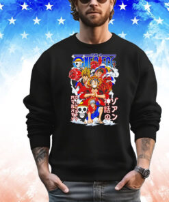 One Piece Anime cartoon graphic T-Shirt