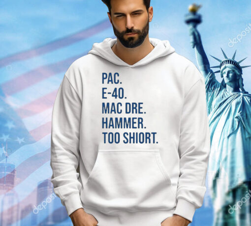 Pac e-40 mac dre hammer too T-Shirt