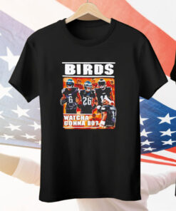 Philadelphia Eagles birds watcha gonna do Tee Shirt