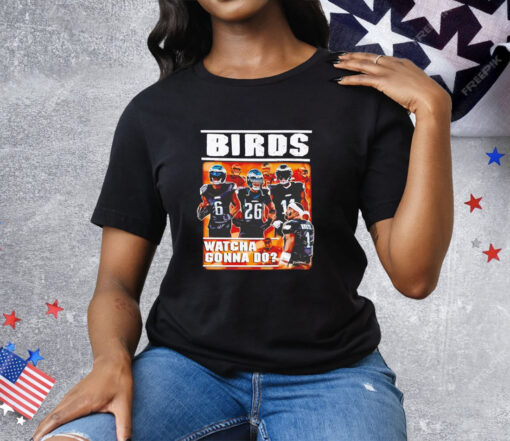 Philadelphia Eagles birds watcha gonna do Tee Shirt