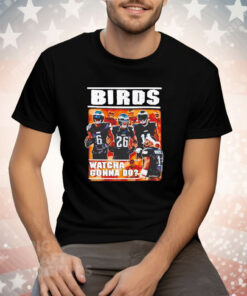 Philadelphia Eagles birds watcha gonna do Tee Shirt