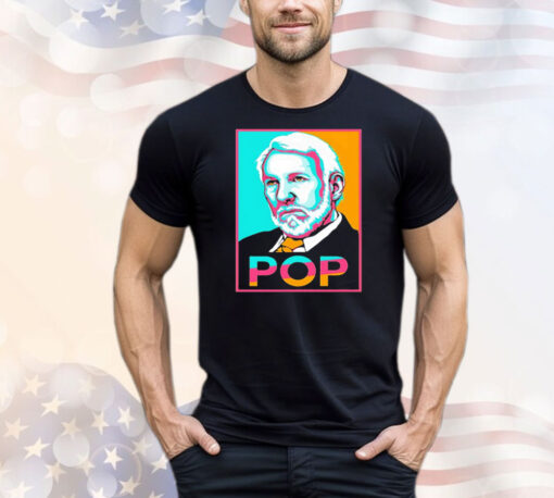 Raul Dominguez Jr Gregg Popovich Pop T-Shirt