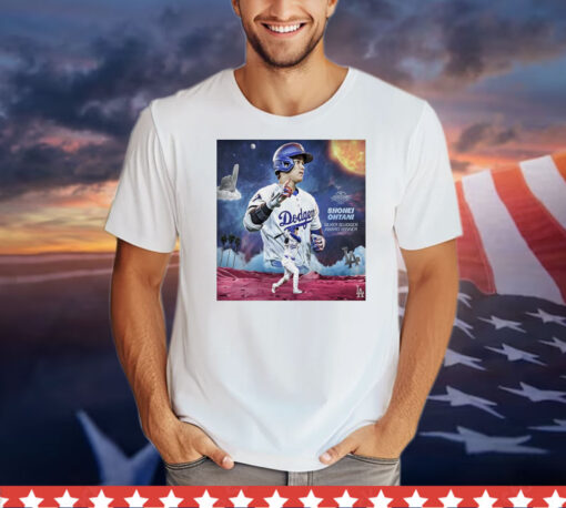 Shohei Ohtani Los Angeles Dodgers Silver Slugger Award Winner National League 2024 MLB Home Decor poster T-Shirt