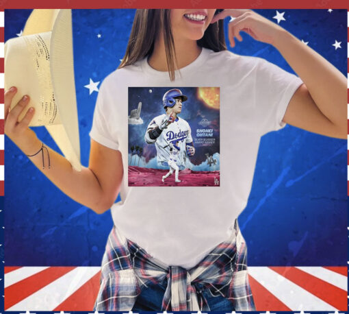 Shohei Ohtani Los Angeles Dodgers Silver Slugger Award Winner National League 2024 MLB Home Decor poster T-Shirt