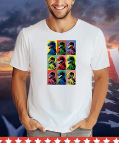 Steven spielberg Jurassic Park dinosaur pop art T-Shirt