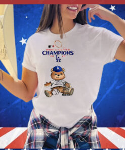 Teddy Los Angeles Dodgers Women’s 2024 World Series Champions T-Shirt