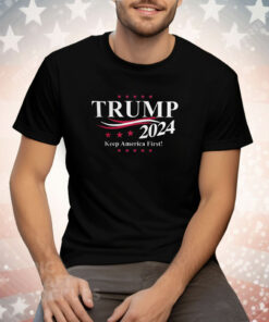 Trump 2024 Keep America First Tee Shirt