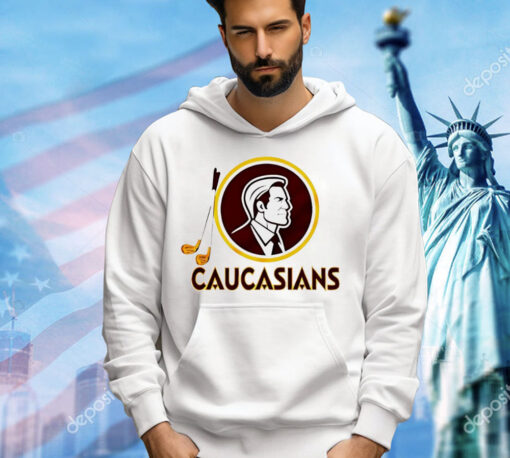 Washington Commanders caucasians hockey logo T-Shirt