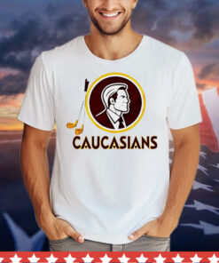 Washington Commanders caucasians hockey logo T-Shirt