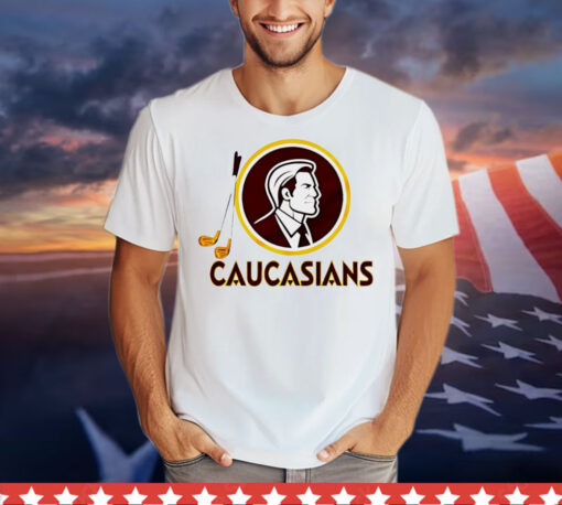 Washington Commanders caucasians hockey logo T-Shirt