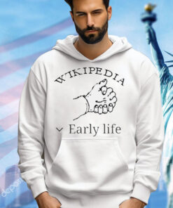 Wikipedia early life T-Shirt