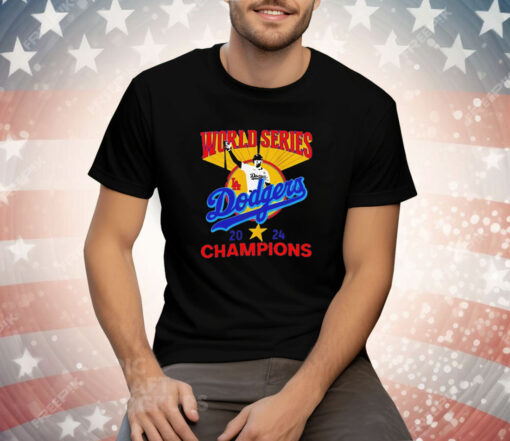 World Series Champion Los Angels Dodgers 2024 Tee Shirt