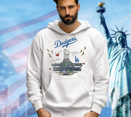 World Series Champions 2024 Los Angeles Dodgers T-Shirt