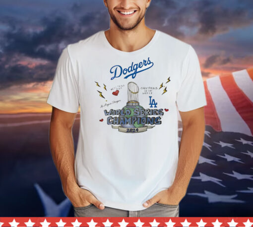 World Series Champions 2024 Los Angeles Dodgers T-Shirt