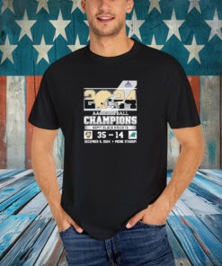 Army Black Knights Football American Athletic Champions Michie Stadium 2024 T-Shirt