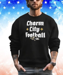 Baltimore Ravens Charm City Football T-Shirts