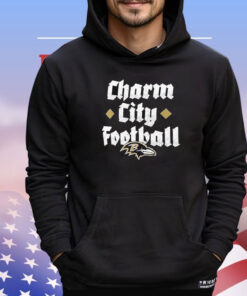 Baltimore Ravens Charm City Football T-Shirts