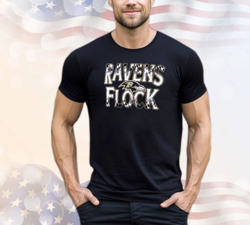 Baltimore Ravens Ravens Flock T-Shirt