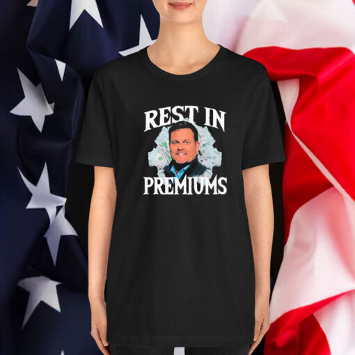 Brian Thompson Rest In Premiums UnitedHealthcare CEO T-Shirt