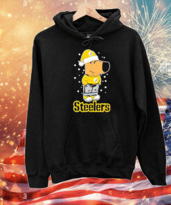 Chill Guy wear Pittsburgh Steelers Christmas T-Shirt