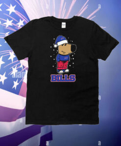 Just A Chill Guy Chill With Buffalo Bills Christmas T-Shirt