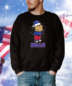 Just A Chill Guy Chill With Buffalo Bills Christmas T-Shirt