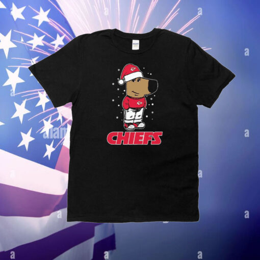 Just A Chill Guy Chill With Chiefs Christmas T-Shirt