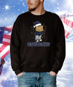 Just A Chill Guy Chill With Dallas Cowboys Christmas T-Shirt