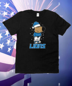 Just A Chill Guy Chill With Detroit Lions Christmas T-Shirt