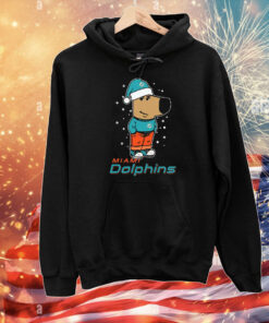 Just A Chill Guy Chill With Miami Dolphins Christmas T-Shirt