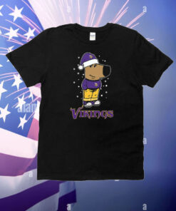 Just A Chill Guy Chill With Minnesota Vikings Christmas T-Shirt