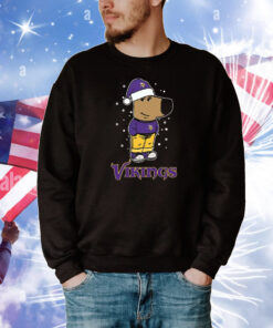 Just A Chill Guy Chill With Minnesota Vikings Christmas T-Shirt