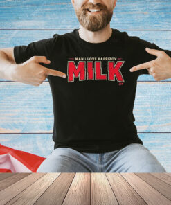 Kirill Kaprizov Milk Man I Love Kaprizov Minnesota Wild Shirt