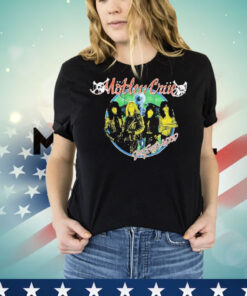 Mötley Crüe Dr Feelgod Circle Photo T-Shirt