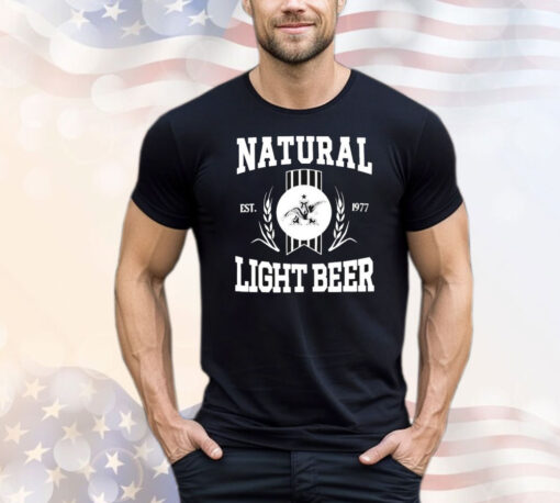 Natural Light Beer Est 1977 T-Shirt