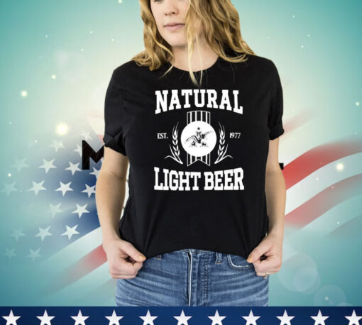 Natural Light Beer Est 1977 T-Shirt