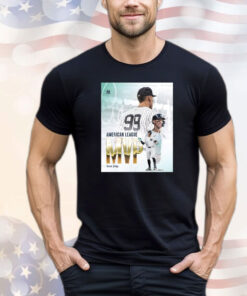 Official Aaron Judge Unanimous 2024 American League MVP New York Yankees MLB Poster T-Shirt