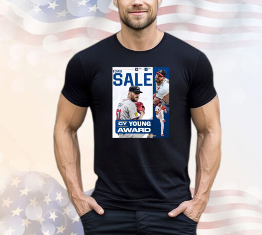 Official Chris Sale 2024 Cy Young Award In His First Season In Atlanta Braves MLB Poster T-Shirt