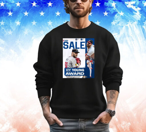 Official Chris Sale 2024 Cy Young Award In His First Season In Atlanta Braves MLB Poster T-Shirt