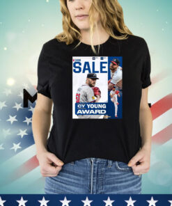 Official Chris Sale 2024 Cy Young Award In His First Season In Atlanta Braves MLB Poster T-Shirt