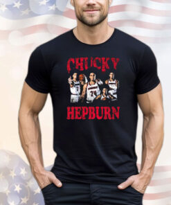 Official Chucky Hepburn Louisville Cardinals 90s Graphic T-Shirt